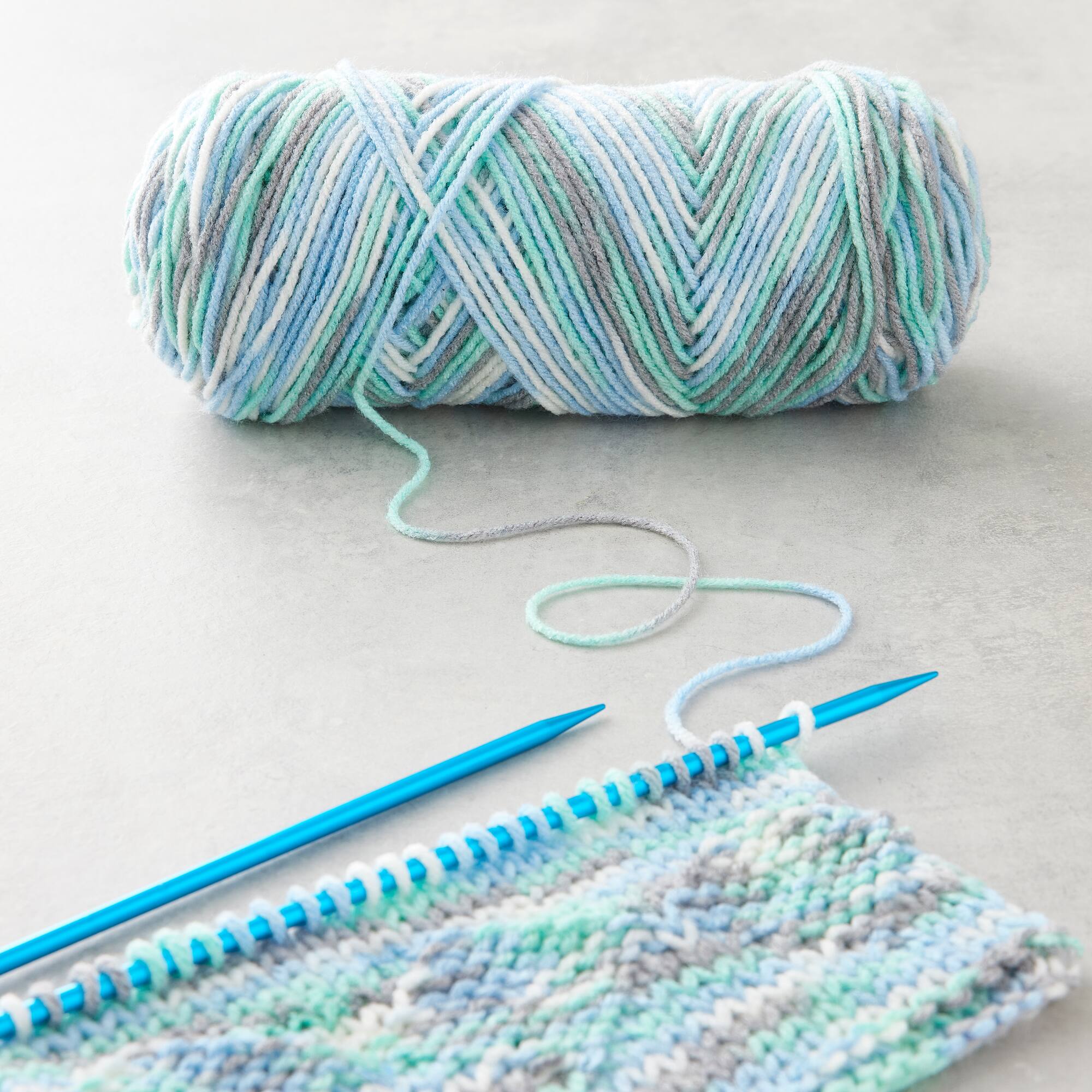 12 Pack: Soft Classic™ Multi Ombre Yarn by Loops & Threads